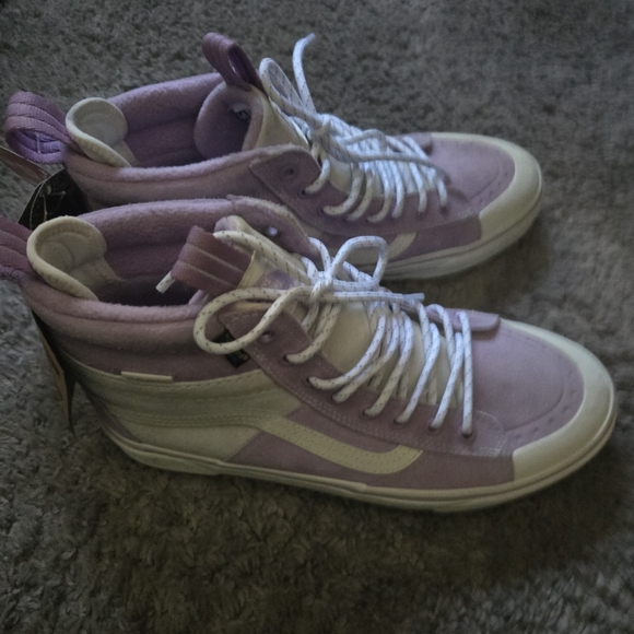 Vans Sk8 Hi MTE Purple Womeb 10.5 Cold Weather Boot All Trac 072025 - Picture 9 of 11